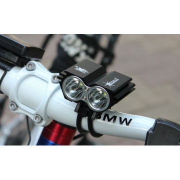 2000 Lumen 2X CREE Xm-L U2 LED Fahrrad Scheinwerfer Scheinwerfer Licht